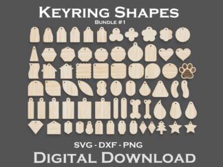 Keyring Designs Bundle #1